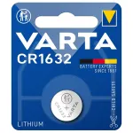 Baterie Varta CR1632 litiu 3V, blister 1 bucata pentru telecomenzi si ceasuri
