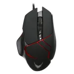 Mouse gaming Varr V-360 3200 DPI, iluminare LED si cablu impletit