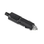 Mufă brichetă auto tip tată cu siguranță și LED martor, 12V