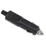 Mufă brichetă auto tip tată cu siguranță integrată, pentru 12V