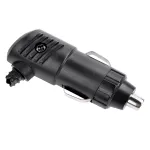 Mufă brichetă auto tată cu siguranță 20 mm pentru alimentare 12V