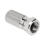 Mufă F tată 9,7 mm pentru cablu RG11, cupru, conectare TV/SAT