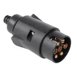 Mufă tată pentru remorcă din plastic, 7 pini, conectare rapidă