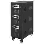 Stabilizator de tensiune trifazat cu servomotor 60kVA Kemot PROAVR-60K