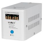 Stabilizator de tensiune automat Kemot 500VA cu afișaj digital și protecții