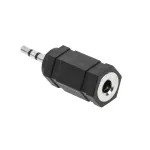 Adaptor jack stereo 3.5 mm tata la 2.5 mm mama, compact
