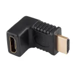 Adaptor HDMI 90° (unghi drept) tată–mamă pentru TV, monitor și PC