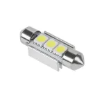 Bec LED auto T11x36 alb Canbus, 3x SMD5050, 12V, soclu SV8.5