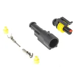 Conector ermetic Superseal 1.5 cu 1 pin pentru instalatii electrice auto