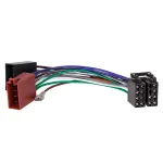 Conector ISO 2 mama-tata lipit pentru cablaj audio auto, cu fire