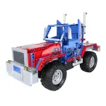Camion RC de construit din 531 piese Blocks Quer, telecomandă 2.4GHz