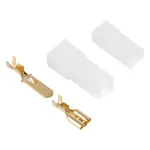 Set papuci auto tata-mama 6.3 mm cu protectie din plastic, cupla 1 contact