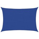 Pânză parasolar, albastru, 2,5x4 m, HDPE, 160 g/m² GartenMobel Dekor