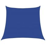 Pânză parasolar, albastru, 4/5x4 m, HDPE, 160 g/m², trapez GartenMobel Dekor