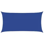 Pânză parasolar, albastru dreptunghiular 2,5x5 m HDPE 160 g/m² GartenMobel Dekor
