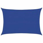 Pânză parasolar, albastru dreptunghiular 3x4,5 m HDPE 160 g/m² GartenMobel Dekor