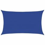 Pânză parasolar, albastru dreptunghiular 5x8 m HDPE 160 g/m² GartenMobel Dekor