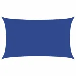 Pânză parasolar, albastru dreptunghiular 5x8 m HDPE 160 g/m² GartenMobel Dekor