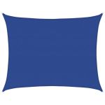 Pânză parasolar, dreptunghiular, albastru, 6x8m, HDPE, 160 g/m² GartenMobel Dekor