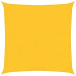 Pânză parasolar, galben, 2,5x2,5 m, HDPE, 160 g/m² GartenMobel Dekor