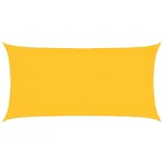 Pânză parasolar, galben, 2,5x4,5 m, HDPE, 160 g/m² GartenMobel Dekor