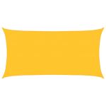 Pânză parasolar, galben, 2,5x5 m, HDPE, 160 g/m² GartenMobel Dekor