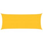 Pânză parasolar, galben, 2x5 m, HDPE, 160 g/m² GartenMobel Dekor