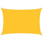 Pânză parasolar, galben, 3x4,5 m, HDPE, 160 g/m² GartenMobel Dekor
