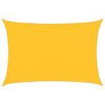 Pânză parasolar, galben, 3x5 m, HDPE, 160 g/m² GartenMobel Dekor
