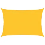 Pânză parasolar, galben, 3x5 m, HDPE, 160 g/m² GartenMobel Dekor