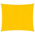 Pânză parasolar, galben, pătrat, 5x5, m HDPE, 160 g/m² GartenMobel Dekor