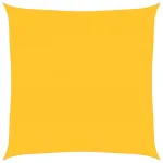 Pânză parasolar, galben, pătrat, 7x7 m HDPE, 160 g/m² GartenMobel Dekor