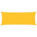 Pânză parasolar, galben dreptunghiular 2x4,5 m, HDPE, 160 g/m² GartenMobel Dekor