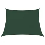 Pânză parasolar, gri închis, 4/5x3 m, HDPE, 160 g/m², trapez GartenMobel Dekor