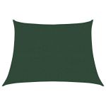 Pânză parasolar, gri închis, 4/5x3 m, HDPE, 160 g/m², trapez GartenMobel Dekor