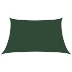 Pânză parasolar, verde închis, 3/4x2 m, HDPE, 160 g/m² GartenMobel Dekor