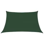 Pânză parasolar, verde închis, 3/4x2 m, HDPE, 160 g/m² GartenMobel Dekor
