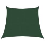 Pânză parasolar, verde închis, 3/4x3 m, HDPE, 160 g/m² GartenMobel Dekor
