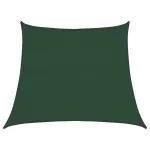 Pânză parasolar, verde închis, 3/4x3 m, HDPE, 160 g/m² GartenMobel Dekor