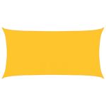 Pânză parasolar galben dreptunghiular 2x3,5 m HDPE 160 g/m² GartenMobel Dekor