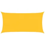 Pânză parasolar, galben dreptunghiular 4x7 m, HDPE, 160 g/m² GartenMobel Dekor
