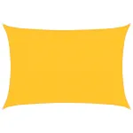 Pânză parasolar, galben dreptunghiular 5x6 m, HDPE, 160 g/m² GartenMobel Dekor