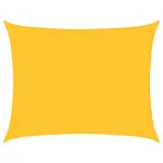 Pânză parasolar, galben dreptunghiular 6x7 m, HDPE, 160 g/m² GartenMobel Dekor