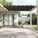 Copertină verticală, antracit, 100x1200 cm, țesătură Oxford GartenMobel Dekor