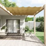 Copertină verticală, bej, 140x270 cm, țesătură Oxford GartenMobel Dekor