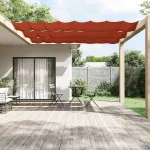 Copertină verticală, teracotă, 60x1000 cm, țesătură Oxford GartenMobel Dekor