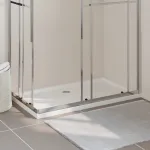 Cădiță de duș dreptunghiulară din ABS, alb, 70x120 cm GartenMobel Dekor