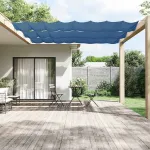 Copertină verticală, albastru, 140x1200 cm, țesătură oxford GartenMobel Dekor