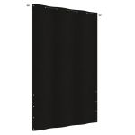 Paravan de balcon,negru, 140 x 240 cm, țesătură oxford GartenMobel Dekor
