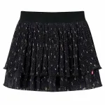 Fustă pentru copii cu volane, negru, 104 GartenMobel Dekor